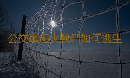 公交車起火我們如何逃生